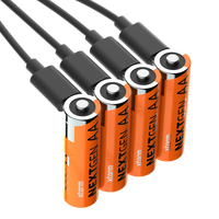 Thumbnail for Wiederaufladbare AA-Batterien mit USB-C - 4er-Pack