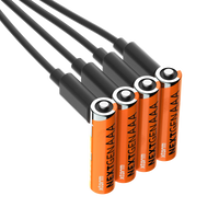 Thumbnail for Wiederaufladbare AAA-Batterien mit USB-C - 4er-Pack