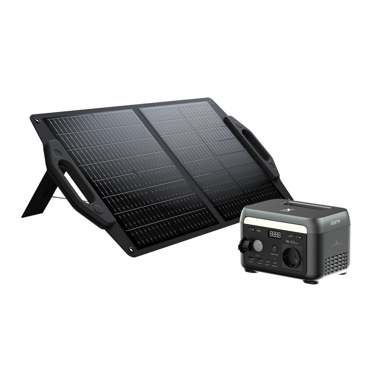 Faltbares Solarpanel 60W