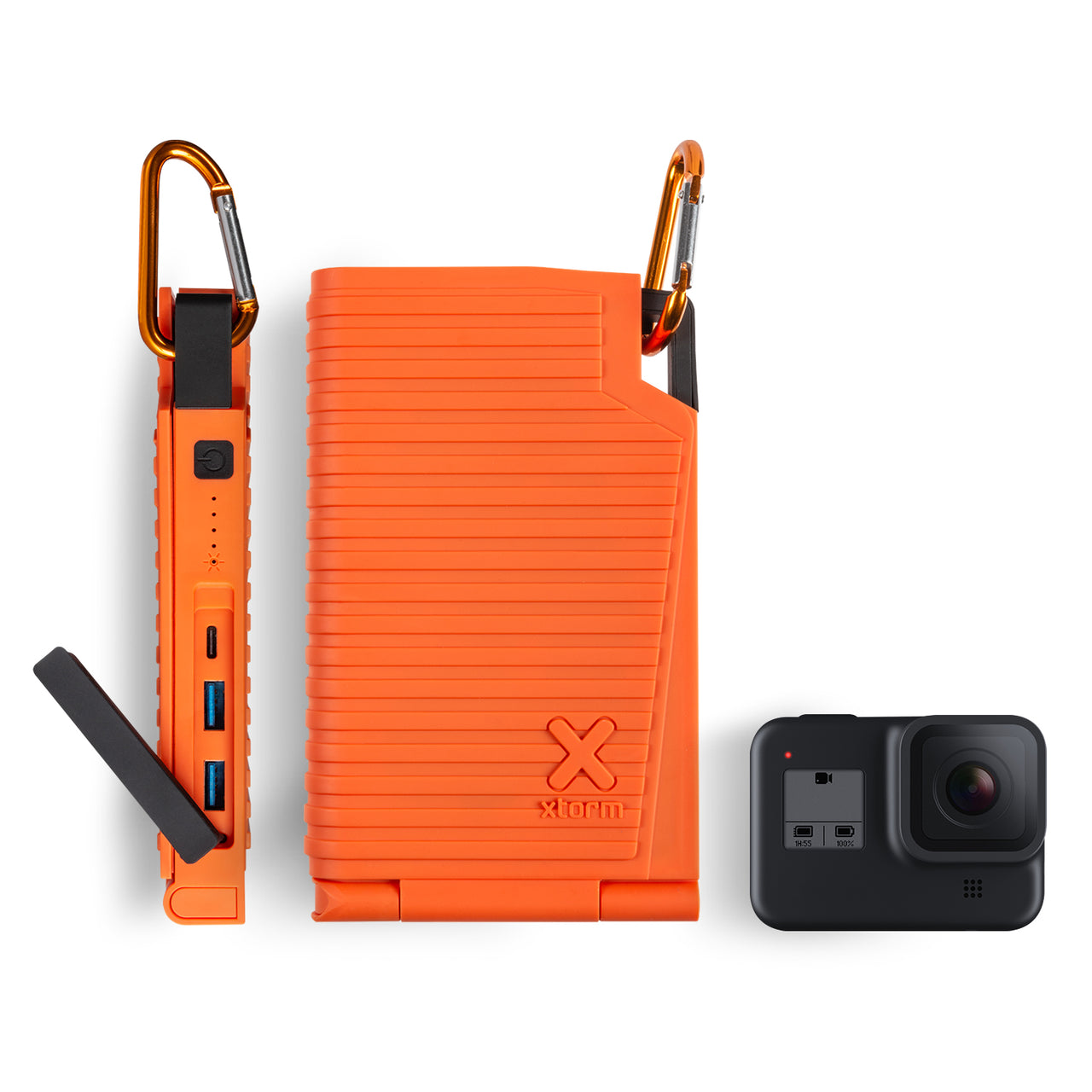 Xtreme Solar Powerbank - 10000 mAh - Orange