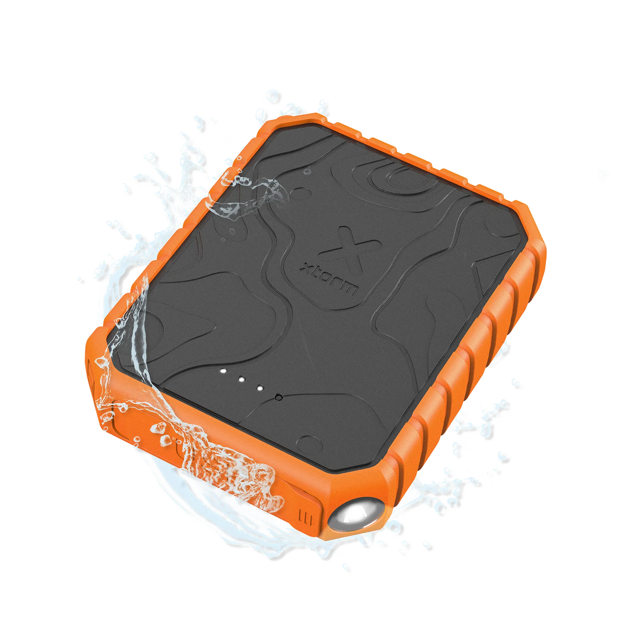 Xtreme Power Bank Rugged 20W - 10.000 mAh - Outdoor - Wasserdicht mit Taschenlampe - Quick Charge 3.0