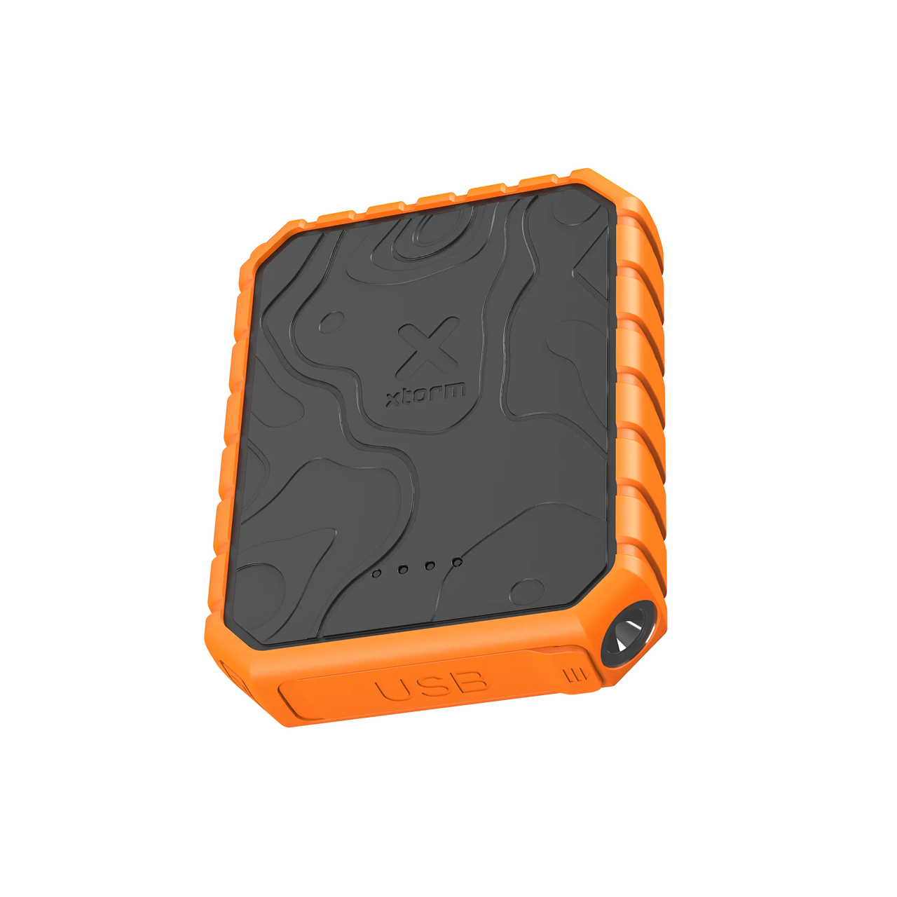 Xtreme Power Bank Rugged 20W - 10.000 mAh - Outdoor - Wasserdicht mit Taschenlampe - Quick Charge 3.0