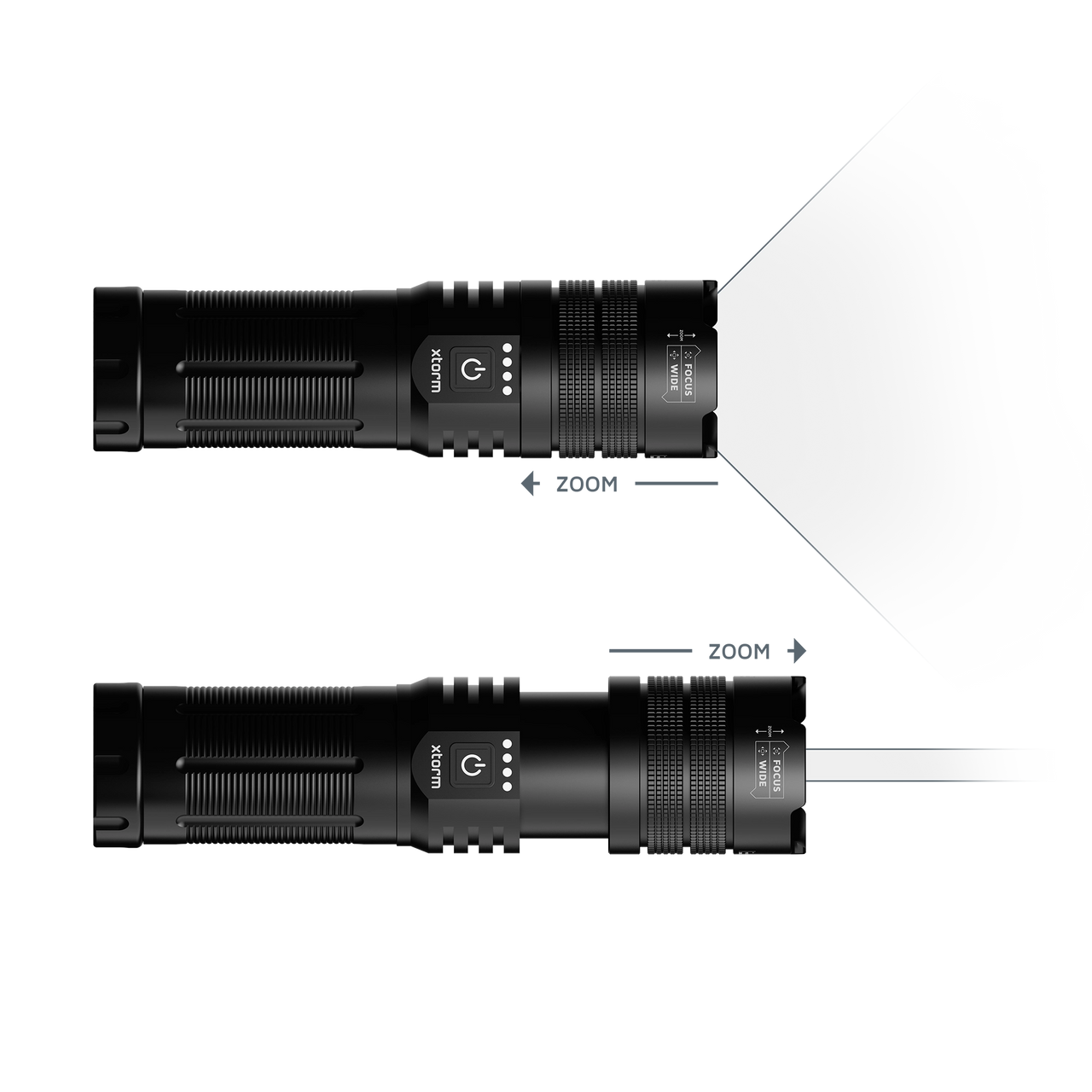 Powerbank mit Taschenlampe 10.500 mAh