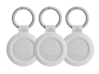Thumbnail for TravelTag for Android & iPhone - Water-resistant - 3-Pack - Ash White