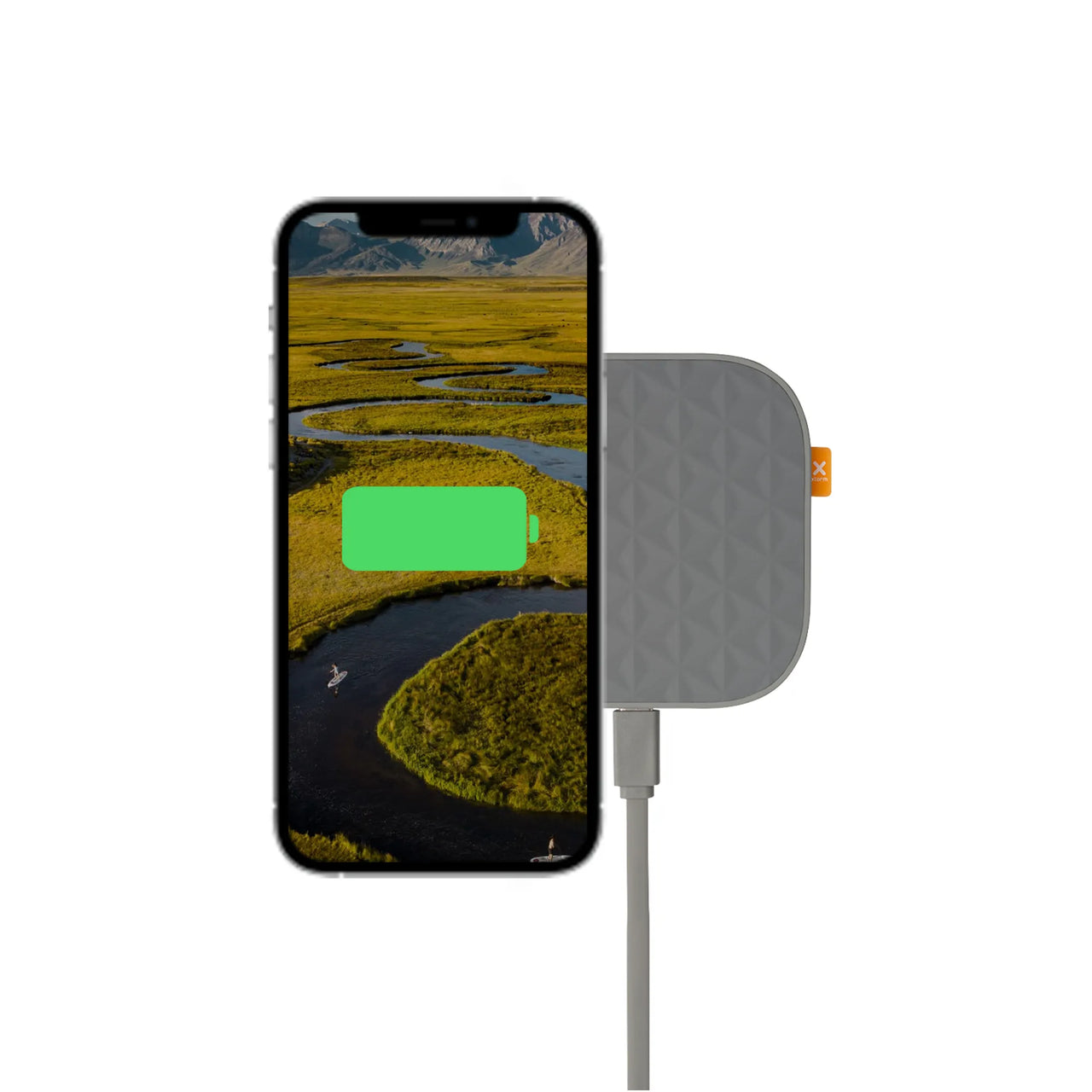 XW401 - Wireless Drahtloses Ladegeräte Solo - 15 W - Grau