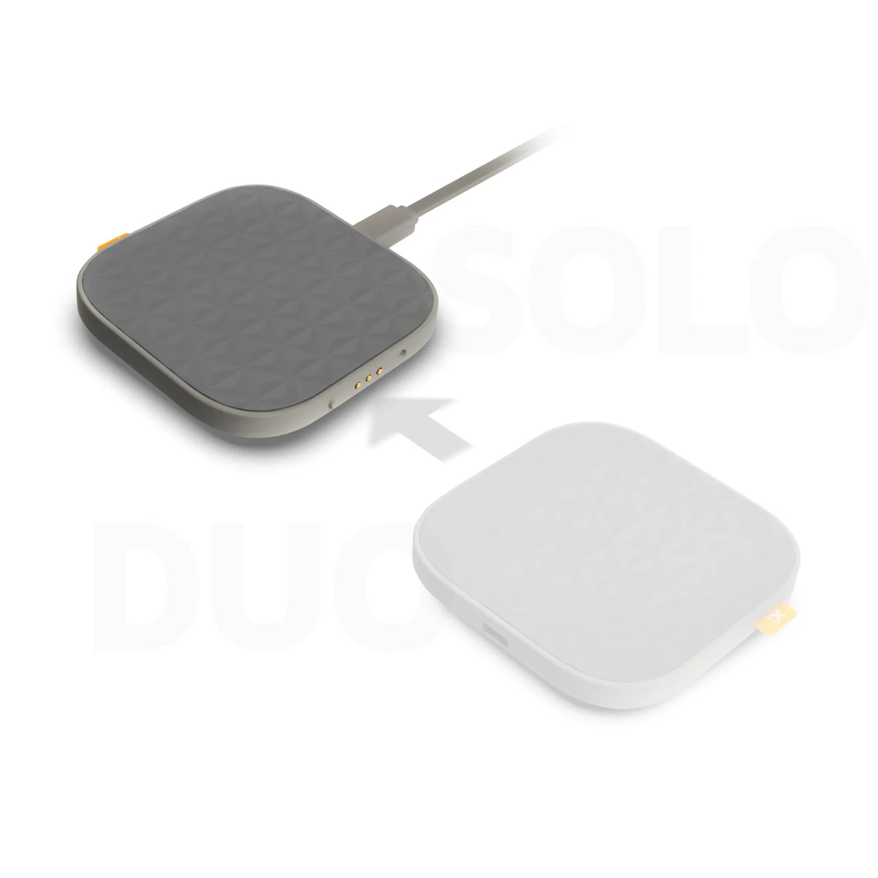 XW401 - Wireless Drahtloses Ladegeräte Solo - 15 W - Grau