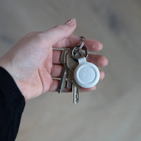 Thumbnail for TravelTag for Android & iPhone - Water-resistant - Ash White