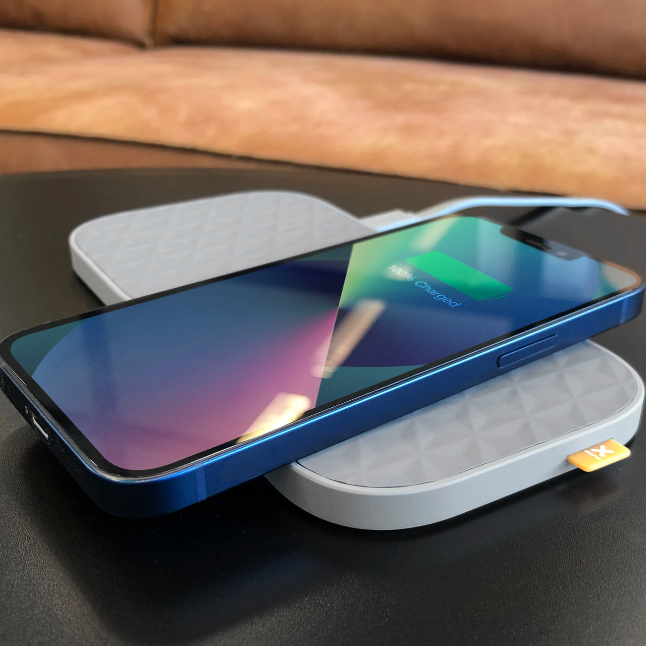 Wireless Drahtloses Ladegeräte Duo - 15 W - Grau