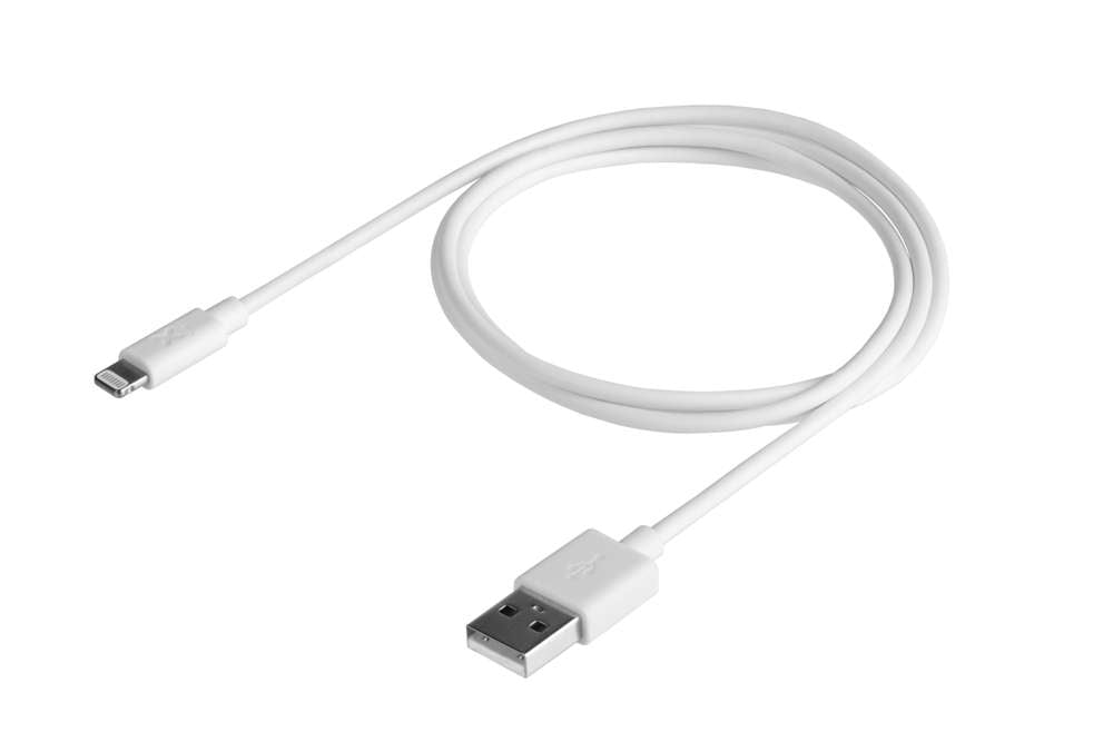 Essential USB auf Lightning Kabel - 1 Meter - Weiß