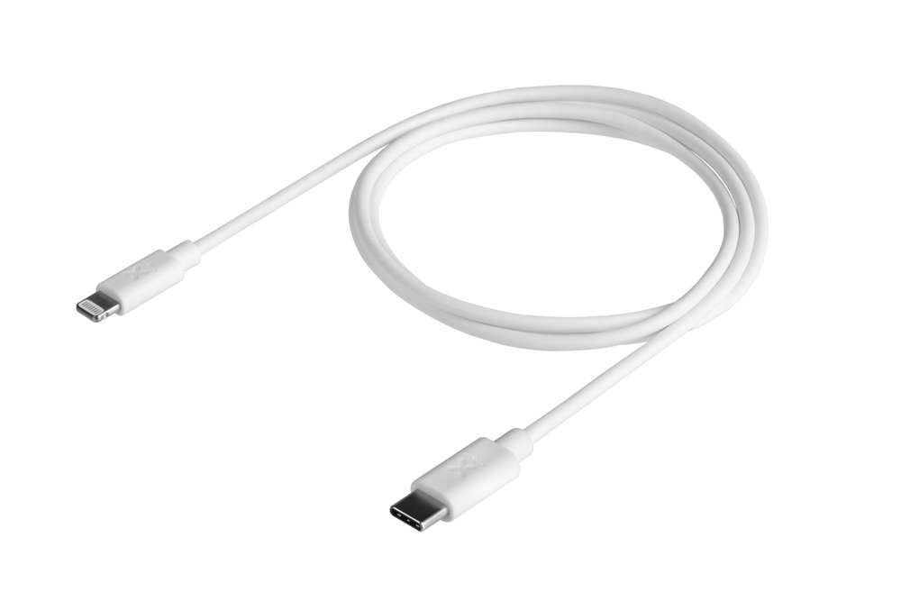 Essential USB-C auf Lightning Kabel - 1 Meter - Weiß