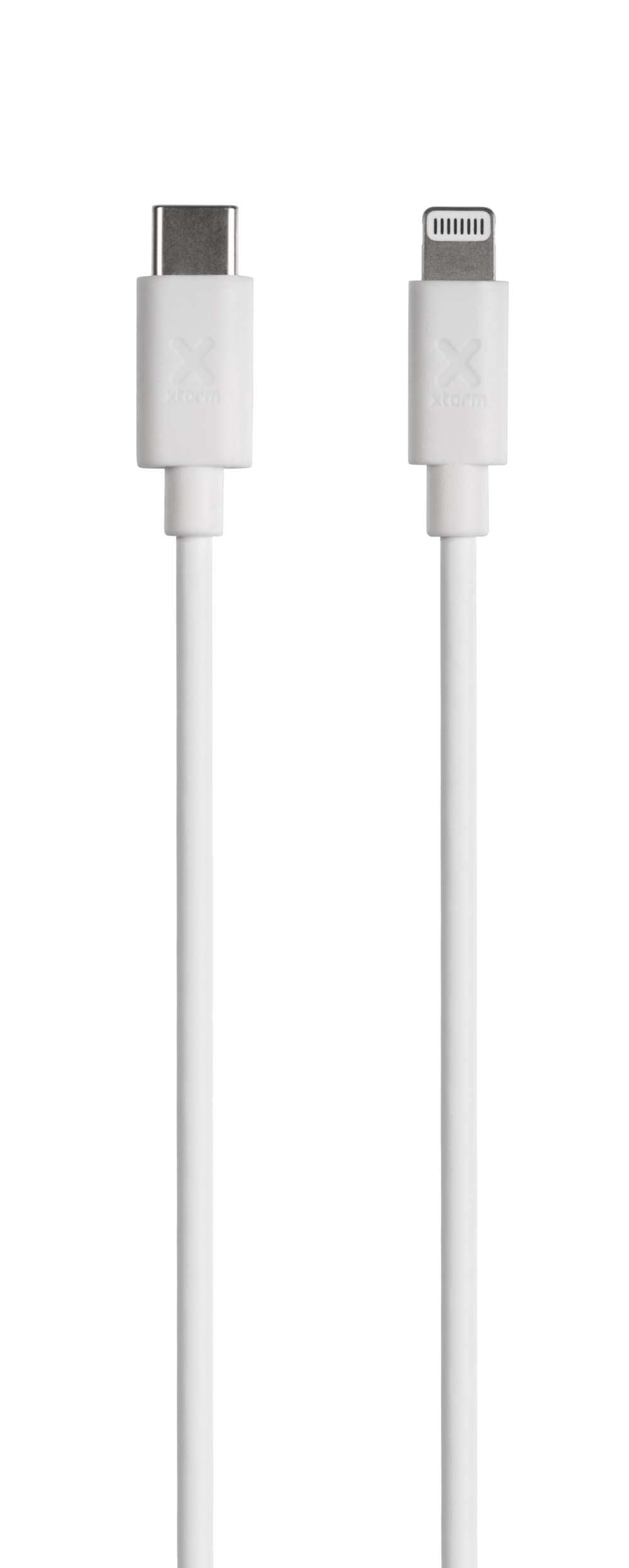 Essential USB-C auf Lightning Kabel - 1 Meter - Weiß