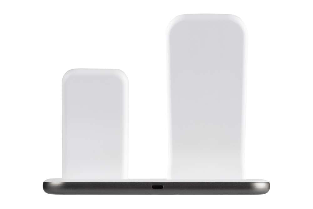 PowerStream 3-in-1 kabellose Ladestation für Apple-Geräte - Weiß/Space Grey