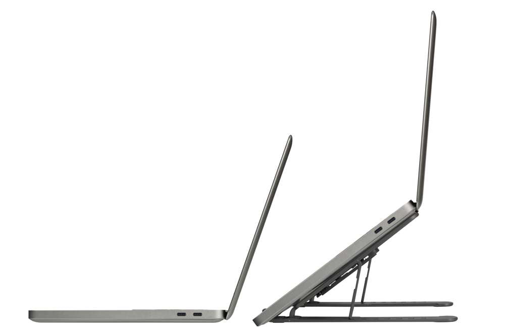 XWR01 - Worx Faltbarer Laptop-Riser und Tablet-Ständer - Silber