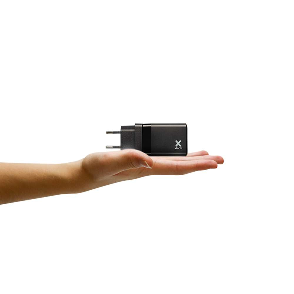 Volt Reiseadapter 2x USB - Schwarz