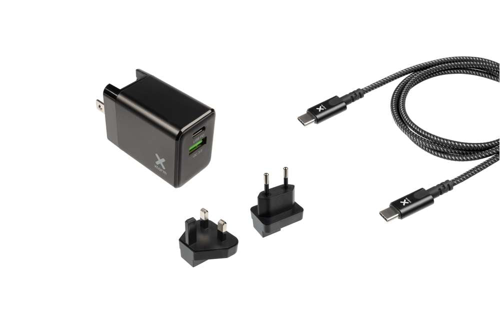 XA021U - Volt 20 W USB-C Fast Charge Bundle - Schwarz - Xtorm DE