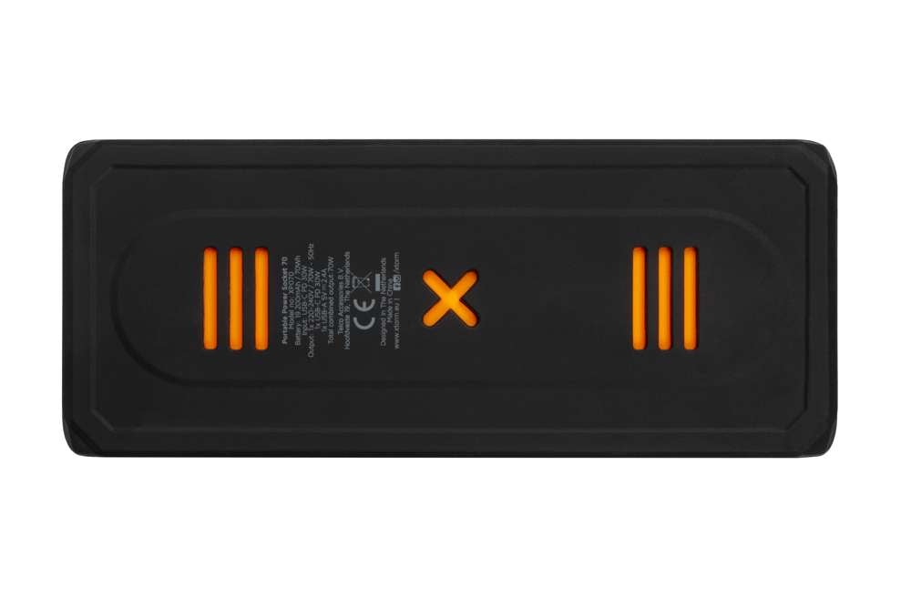 Xtreme Powerbank Tragbare Steckdose - 70 W - 19200 mAh - Schwarz