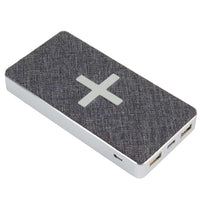 Thumbnail for XW300 - Design Kabelloser Powerbank Wave - 8000 mAh - Grau