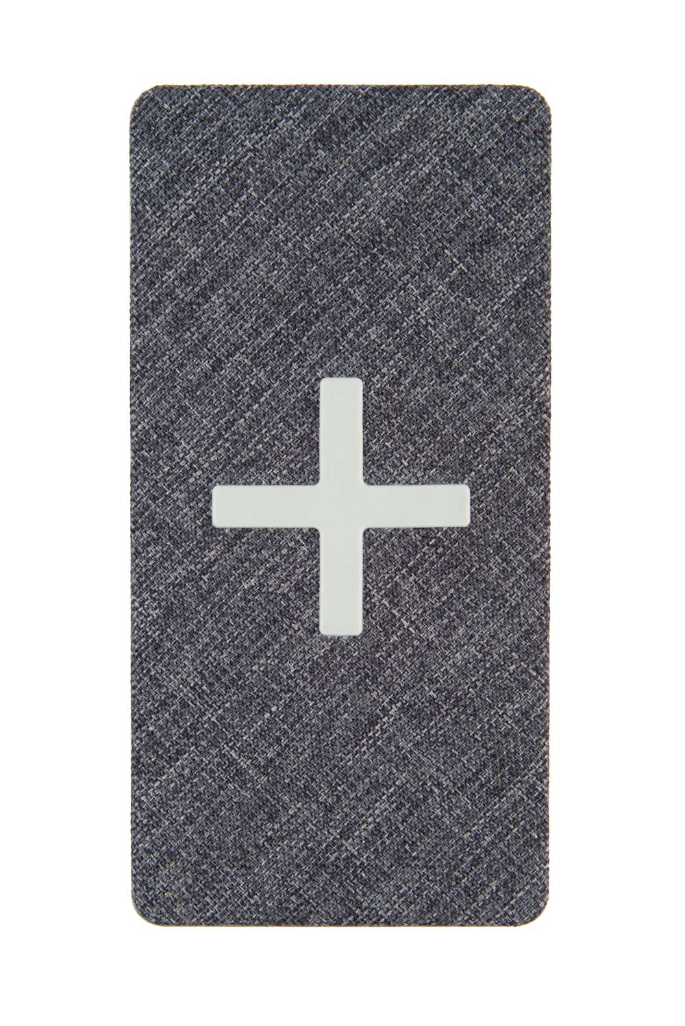XW300 - Design Kabelloser Powerbank Wave - 8000 mAh - Grau
