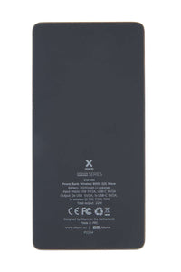 Thumbnail for XW300 - Design Kabelloser Powerbank Wave - 8000 mAh - Grau