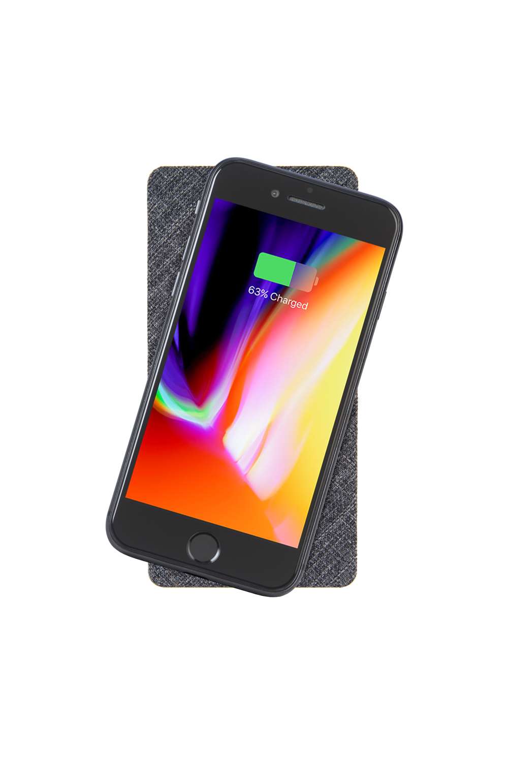 XW300 - Design Kabelloser Powerbank Wave - 8000 mAh - Grau