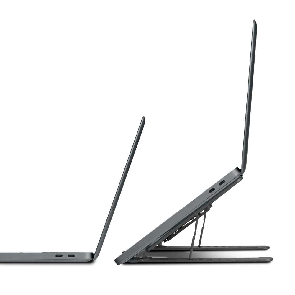 XWR01 - Worx Faltbarer Laptop-Riser und Tablet-Ständer - Silber