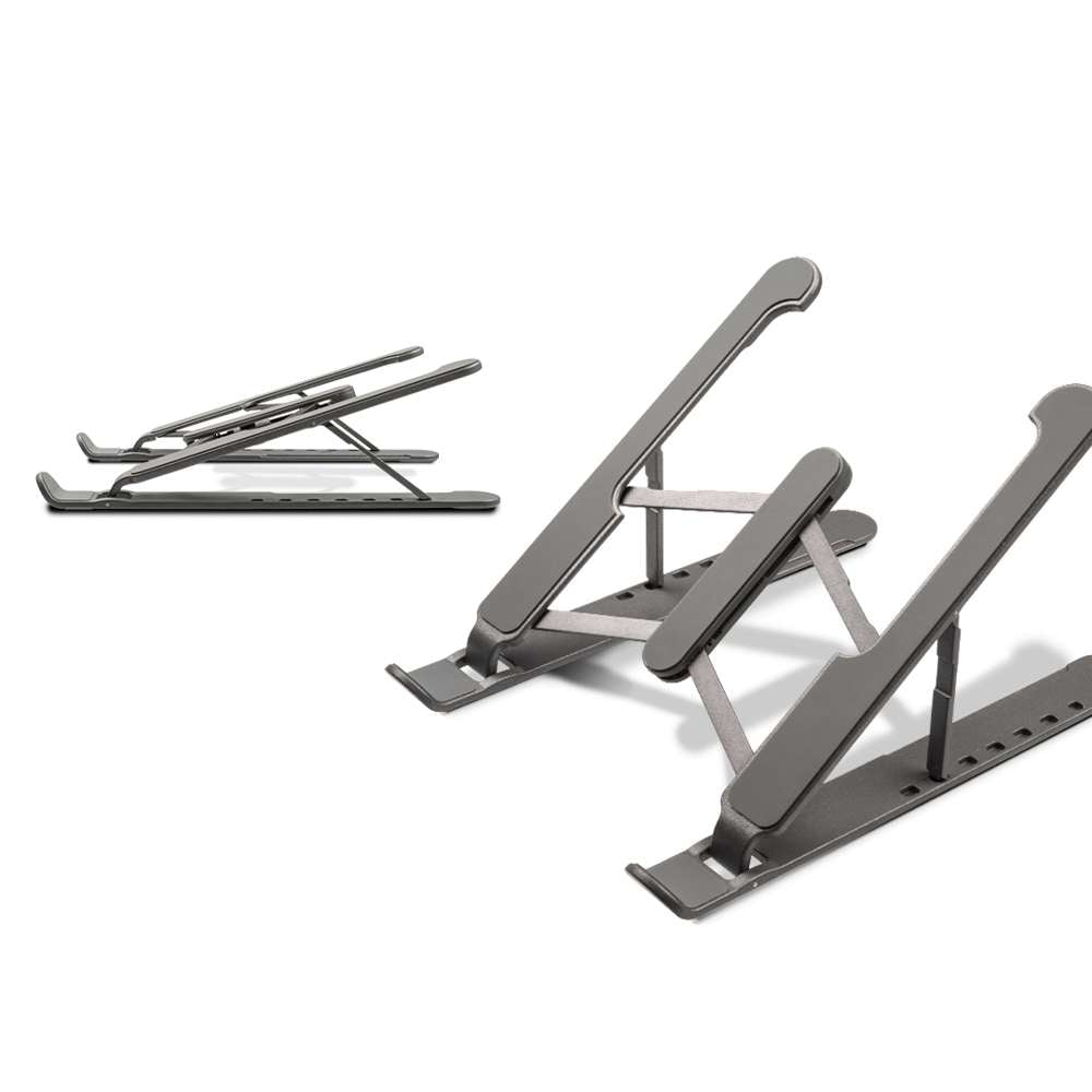 XWR01 - Worx Faltbarer Laptop-Riser und Tablet-Ständer - Silber