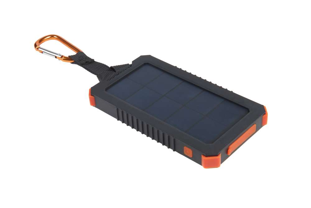 AM122 - Xtreme Solar Ladegerät Powerbank Impulse - 5000 mAh - Schwarz