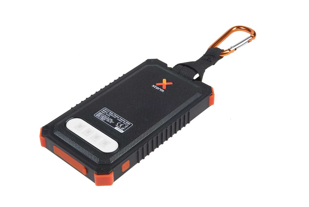 AM122 - Xtreme Solar Ladegerät Powerbank Impulse - 5000 mAh - Schwarz