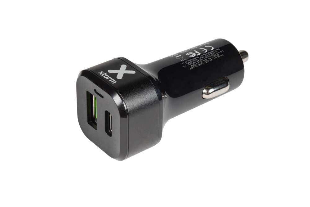 Power Auto-Ladegerät - 24 W USB-C Power Delivery + USB Quick Charge 3.0 Anschlüsse