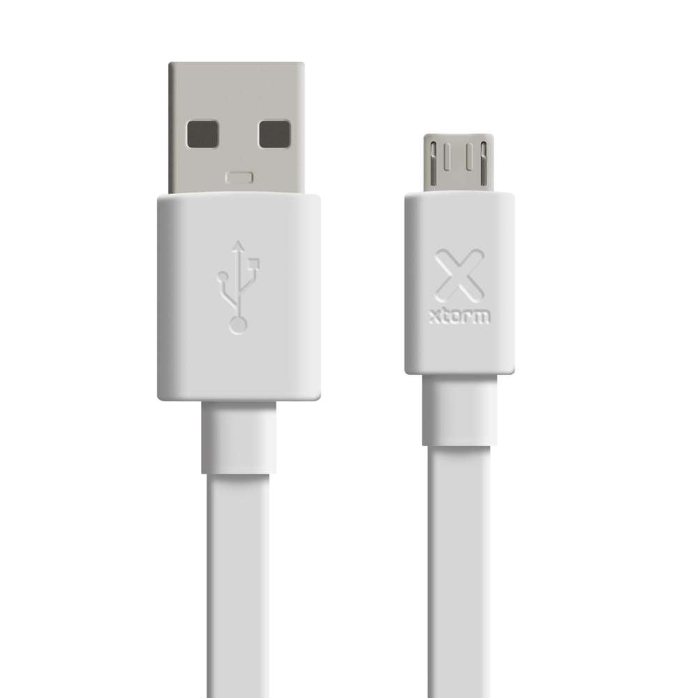 Flat USB auf Micro USB Kabel - 1 Meter