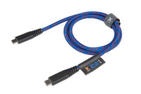 Thumbnail for Solid Blue USB-C Kabel - 1 Meter
