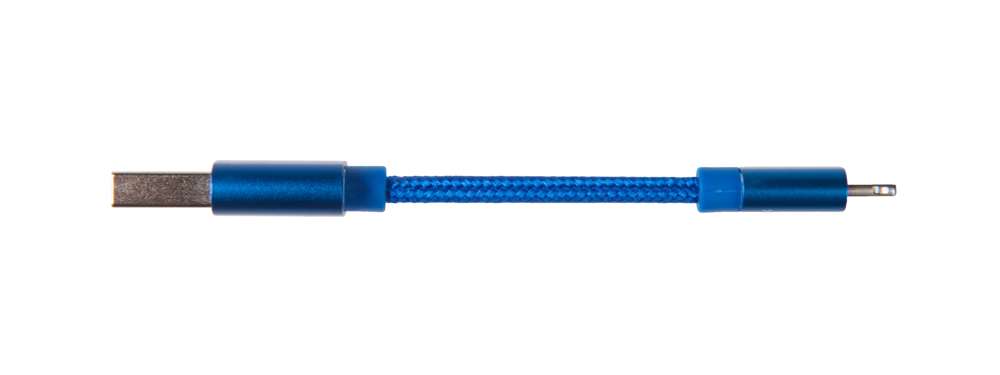 CX020 - XB Replacement Kurzes USB auf Lightning Kabel - 9.7 cm - Blau