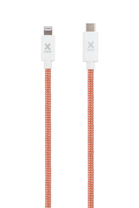 Thumbnail for CX028 - Original USB-C auf Lightning Kabel - 2.5 Meter - Rot/Weiß