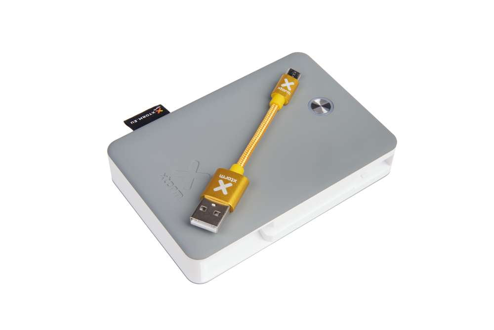 XB201U - XB2 Powerbank Explore - 9000 mAh - Grau/Weiß