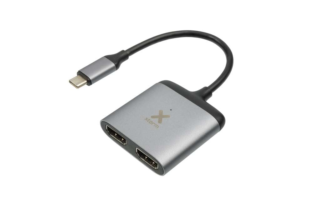 XC202 - Connect USB-C auf 2x HDMI Hub - Space Grey