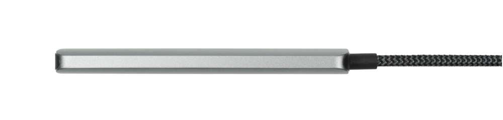 XWH03 - Worx - 4-in-1 USB-C Hub (Geflochtenes Kabel) - 60 W - HDMI, USB, USB-C - Space Grey